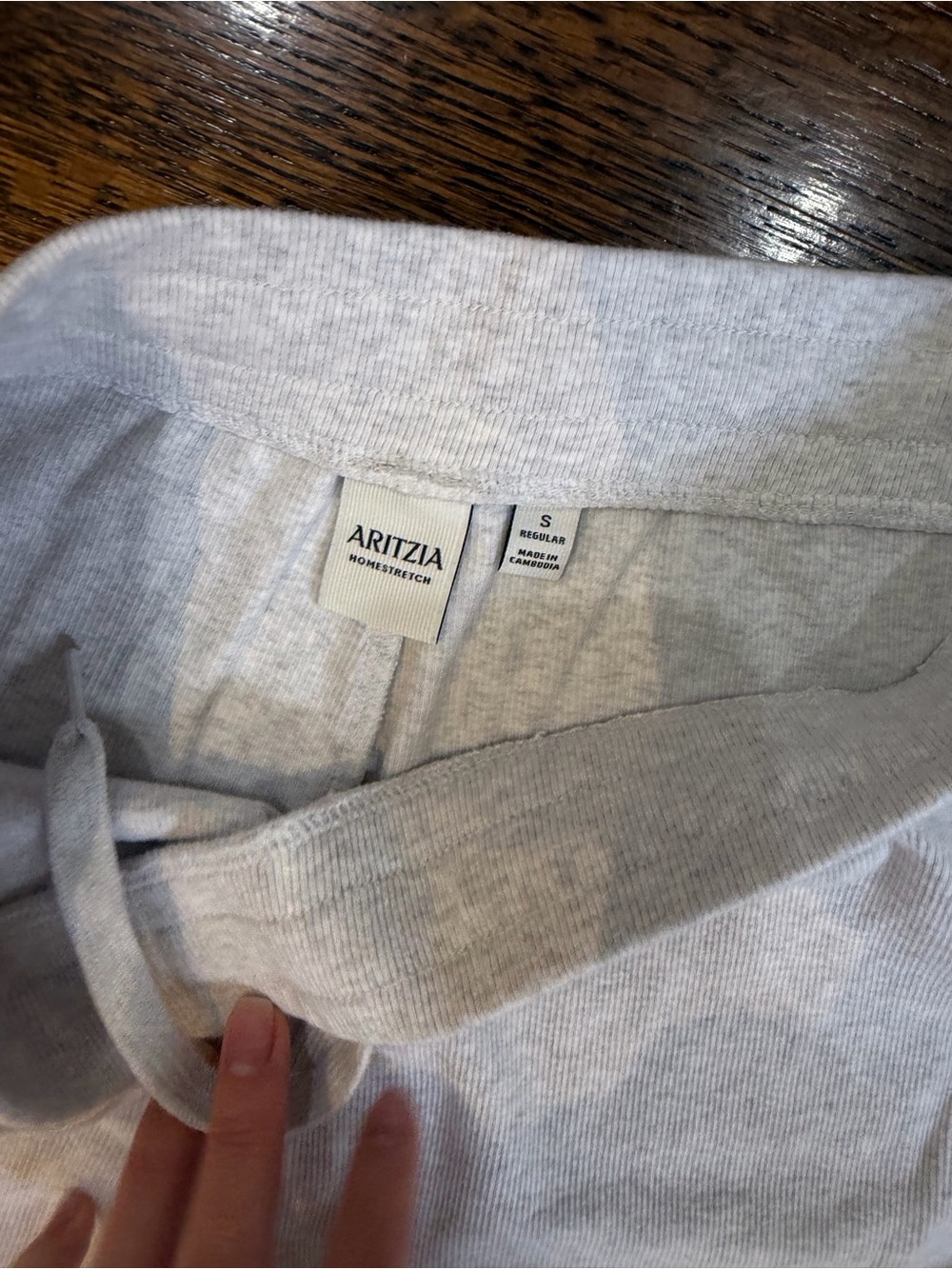 Aritzia Light Gray sweatpants